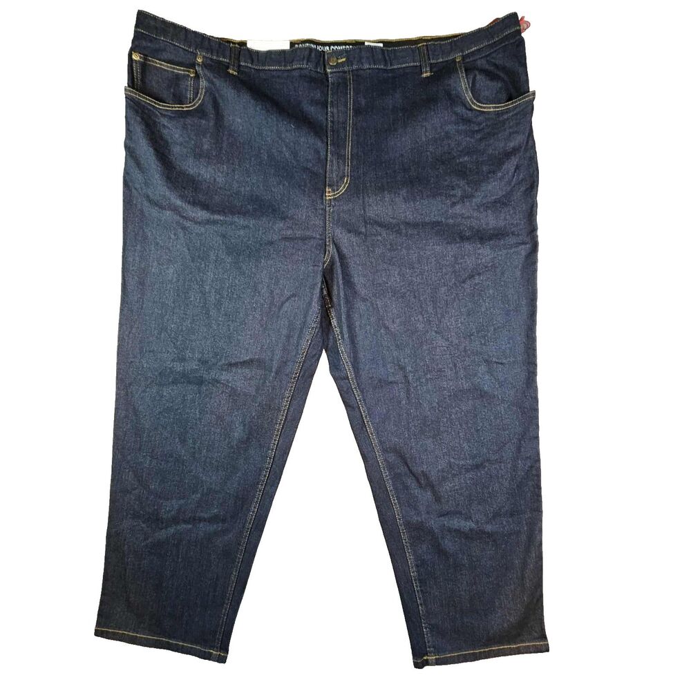 HB Relaxed Loose Fit Stretch Denim Jeans 54x30 NWT